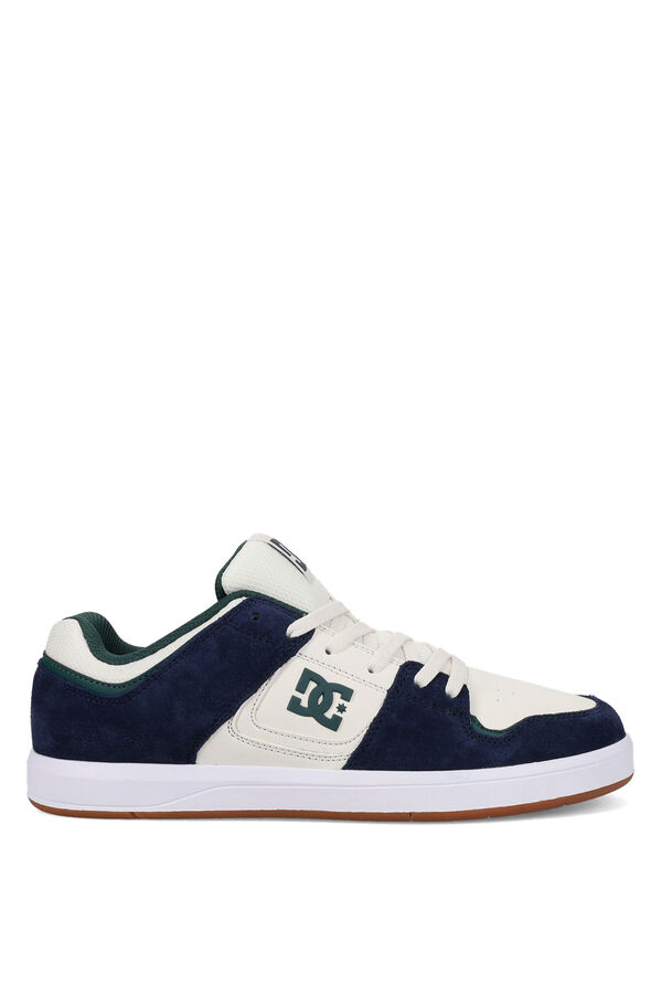 DC Shoes Zapatillas de skate en cuero azul