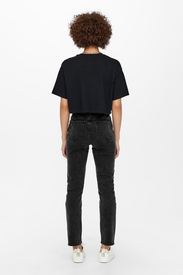 Only Jeans Mom negro