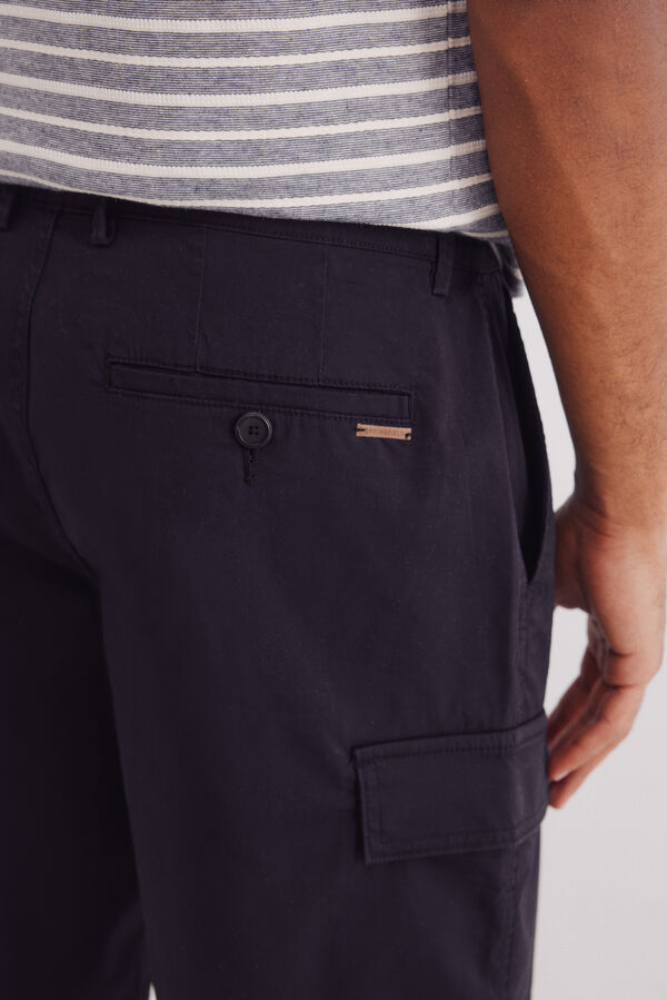 Springfield Bermuda cargo comfort fit negro