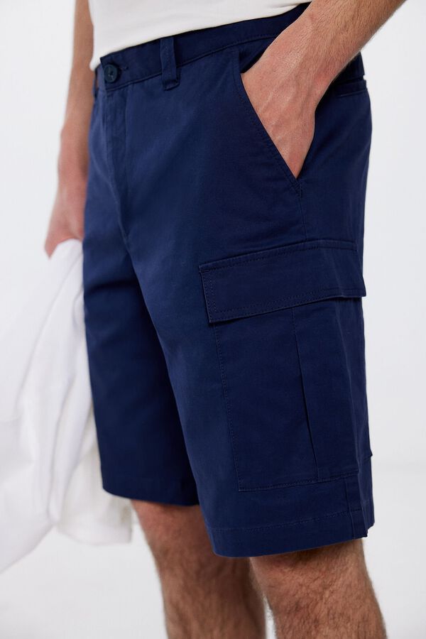 Springfield Bermuda cargo comfort fit azul