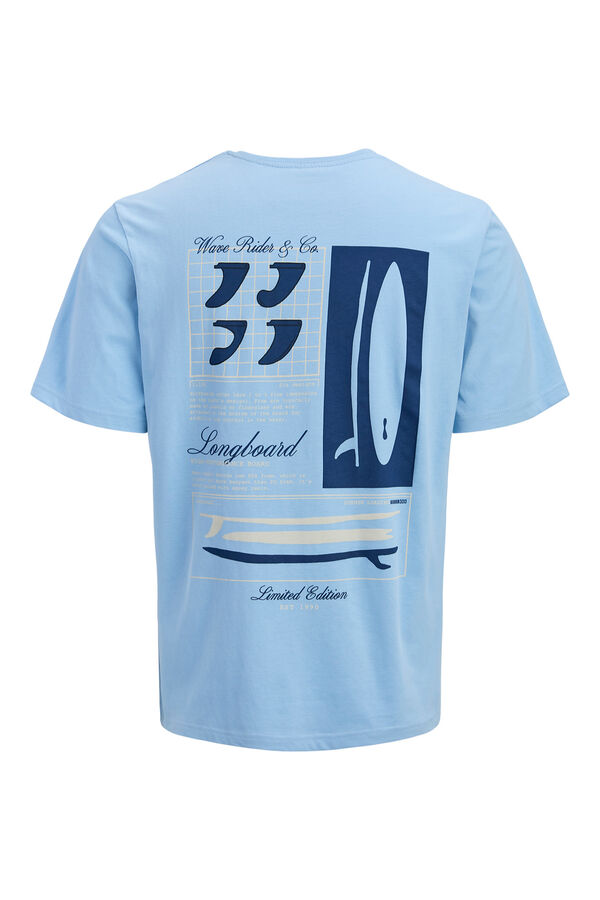 JJ REBEL Camiseta relaxed fit azul