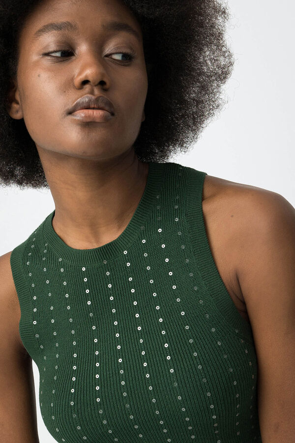 Tiffosi Suéter de malha verde