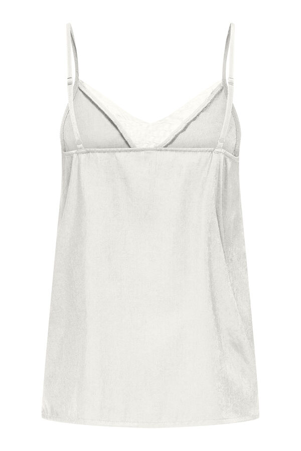Only Top lingerie branco