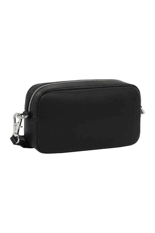 Tommy Jeans Mini neceser con logo met&aacute;lico negro