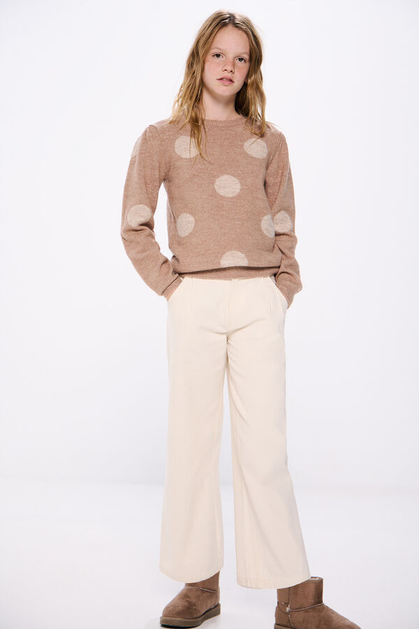 Springfield Kids Calça denim Daddy de menina azul