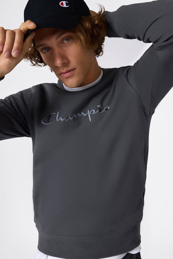 Champion Sudadera cuello caja&nbsp; gris