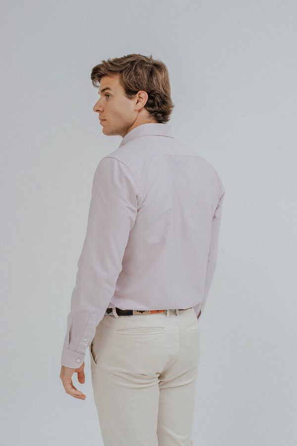 Celopman Camisa oxford rojo
