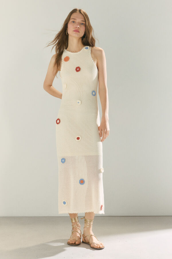 High Spirits Vestido Cala branco