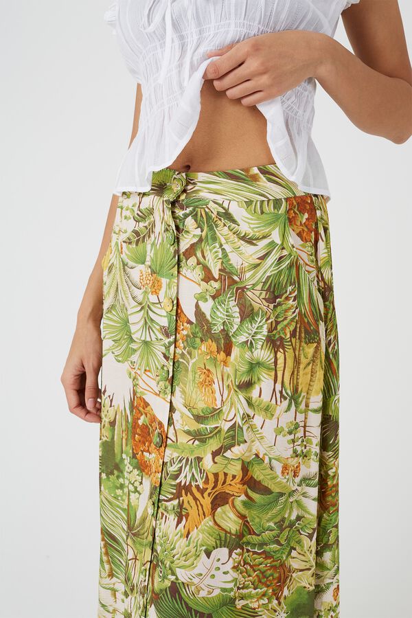 Brave Soul Falda larga estampada estampado