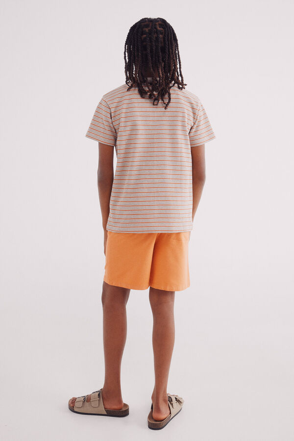 Springfield Kids Bermuda chino para niño rojo