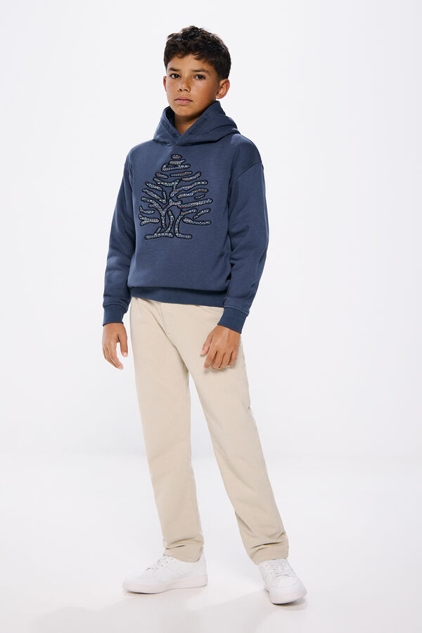 Springfield Kids Sudadera Arbol ni&ntilde;o azul