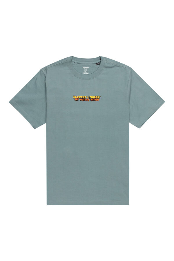 Element Happy Camper - T-shirt de manga curta para homem azul