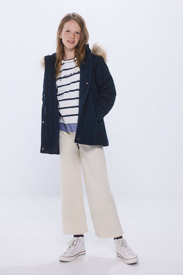 Springfield Kids Parka nylon ni&ntilde;a azul