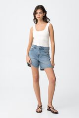 Tiffosi Young Shorts vaqueros baggy azul