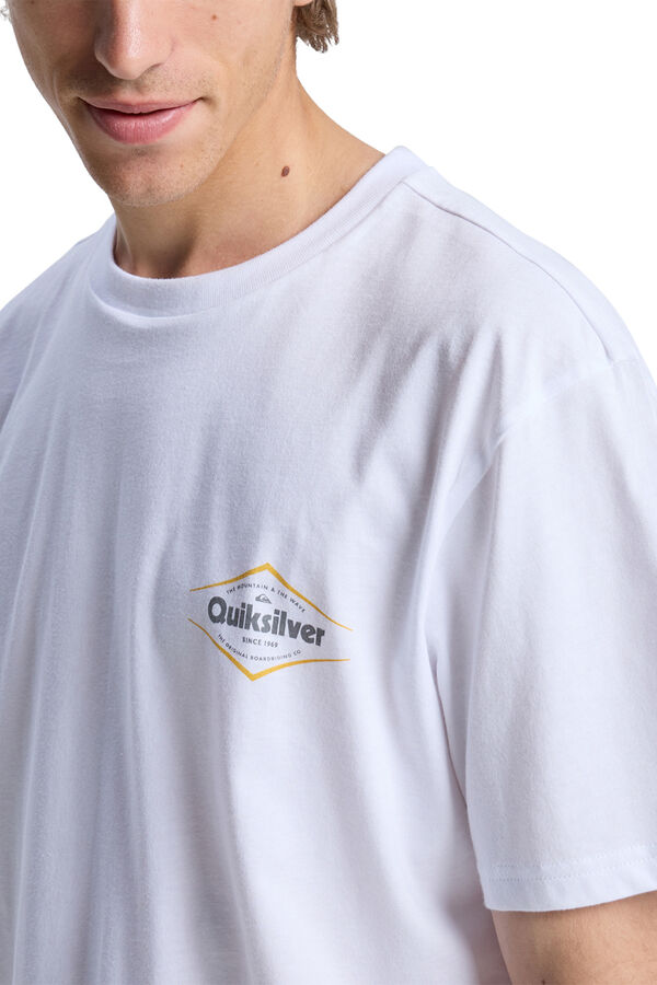 Quiksilver T-shirt manga curta branco