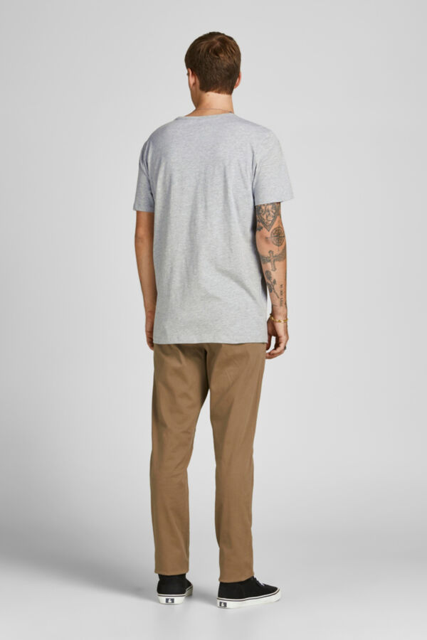 Springfield Camiseta Home Alone algodón gris medio