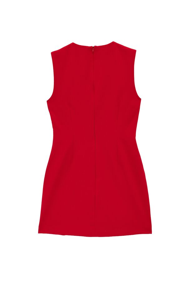 Koton Vestido mini sem mangas vermelho