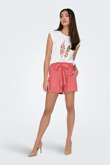 Only Shorts Schleife vermelho