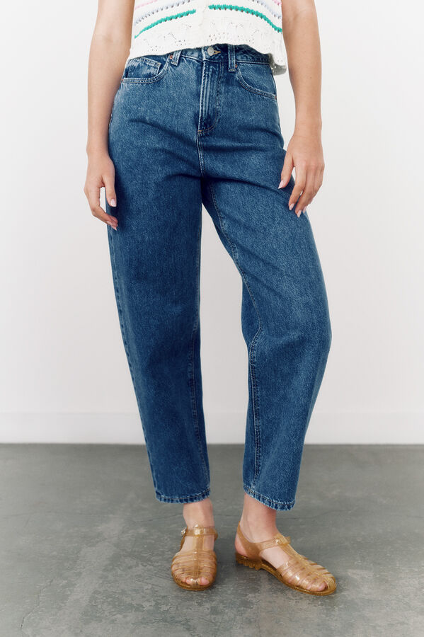 High Spirits Calça Jeans "Globo" azul