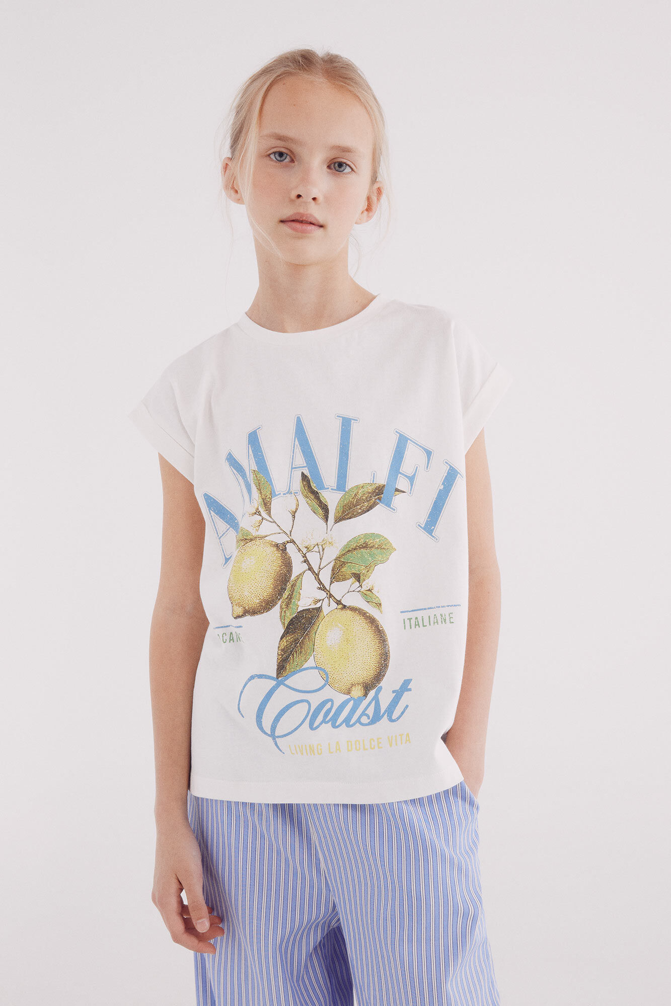 Springfield Kids Camiseta feminina Amalfi