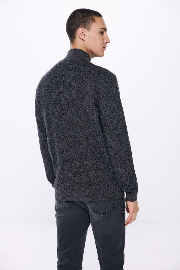 Springfield C&aacute;rdigan cremallera nude