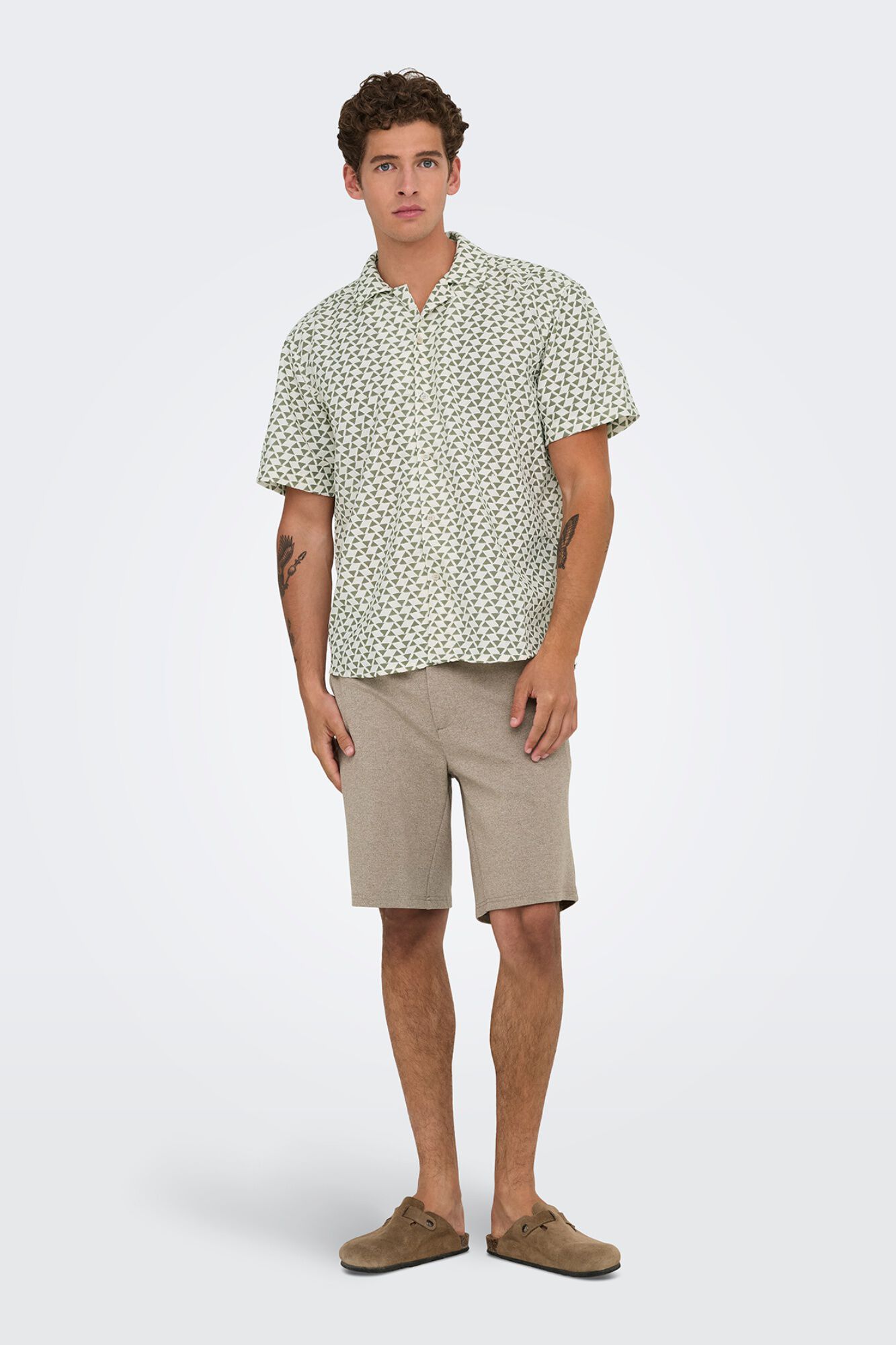 Only & Sons Camisa de manga corta relaxed fit
