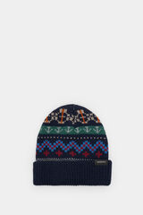 Springfield Gorro jacquard azul azul