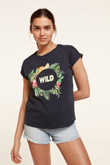 Springfield T-shirt "Wild" azul