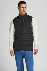Jack & Jones Chaleco Puffer negro
