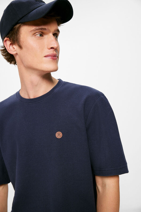 Springfield Camiseta run or burn azul