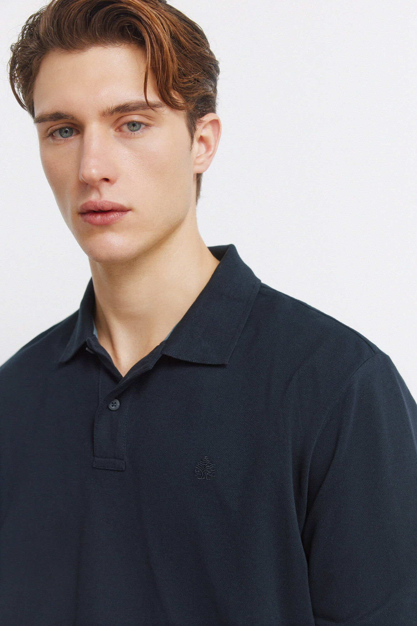 Springfield Polo b&aacute;sico Springfield manga larga regular fit