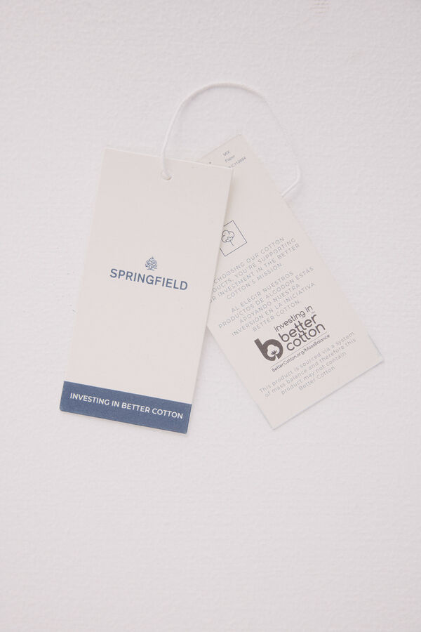 Springfield Blazer linho- linho azul