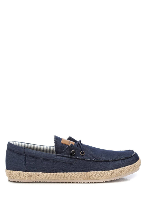 XTI Sapato de treino para homem com sola de juta azul