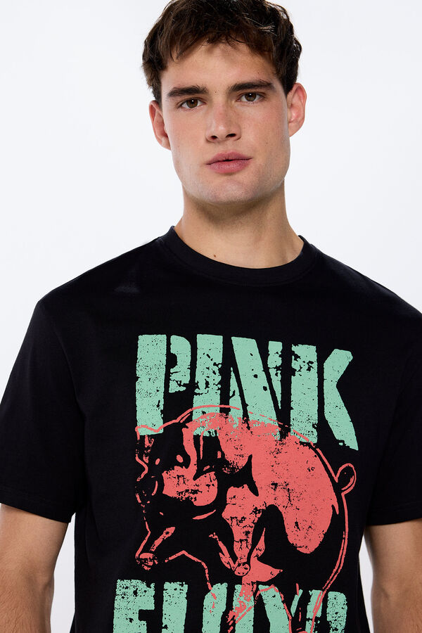 Springfield T-shirt Pink Floyd preto