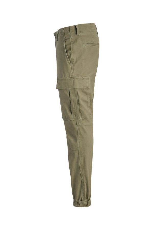 JJ REBEL Pantal&oacute;n cargo con algod&oacute;n verde