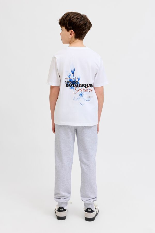 Jack & Jones Junior Cal&ccedil;as de fato treino cinzento