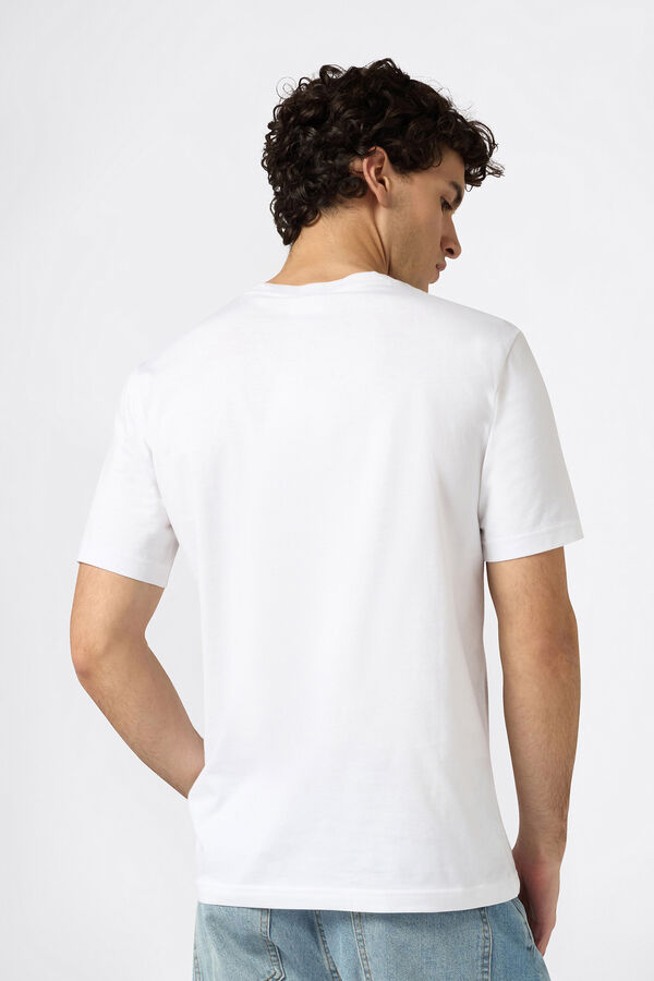 Champion Camiseta cuello caja Champion blanco