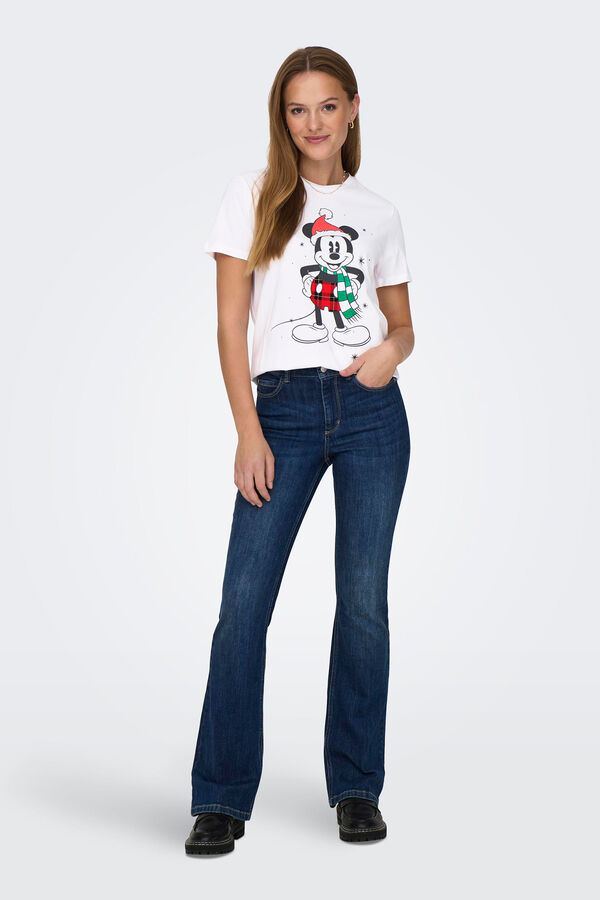 Only T-shirt Mickey Mouse Disney  branco
