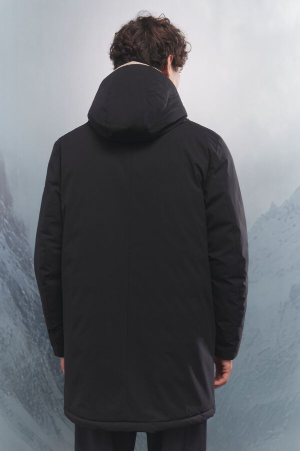 Springfield Chaqueta acolchada t&eacute;rmica negro