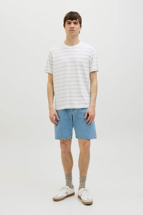 JJ REBEL T-shirt regular fit cinzento