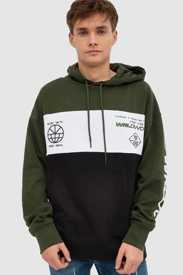 Inside Sudadera Con Capucha verde