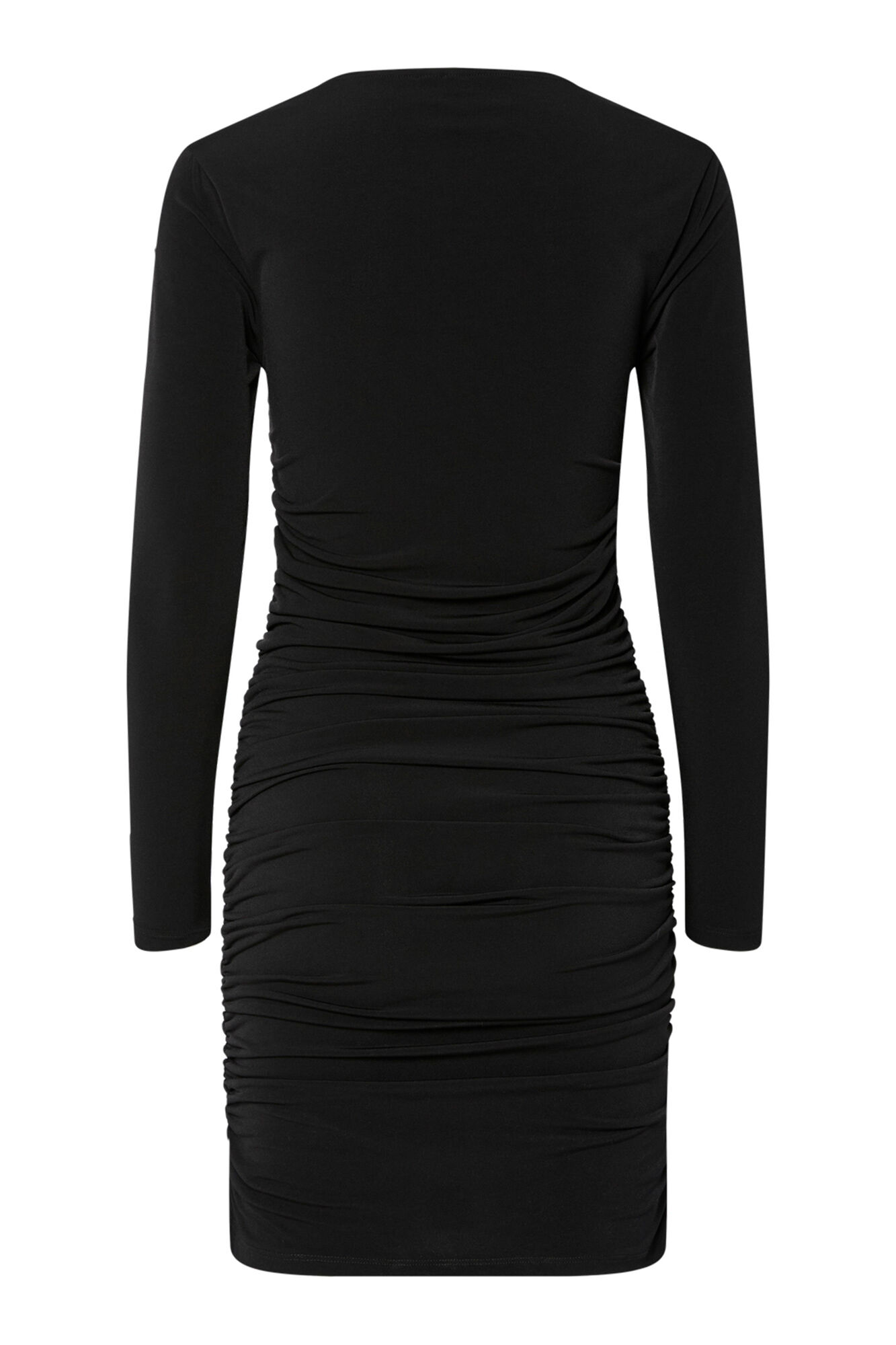Pieces Vestido drapeado corto