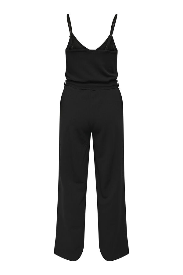 JDY Mono largo fluido negro