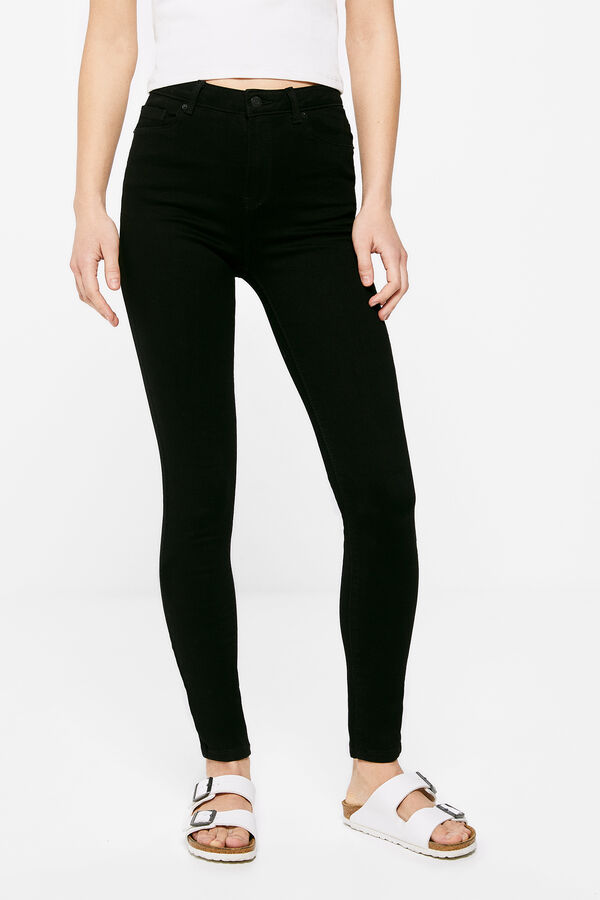 Springfield Jeans Jegging Lavagem Sustentável preto