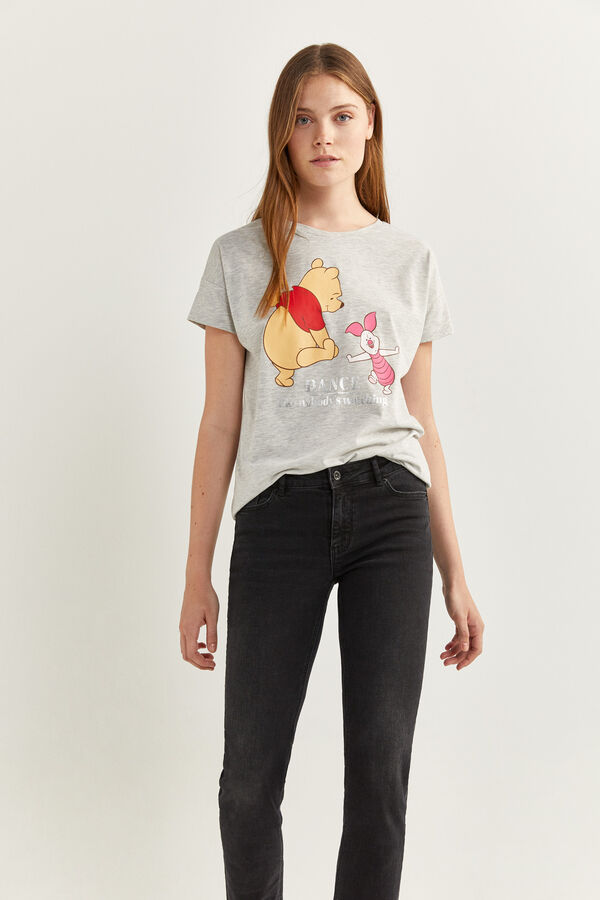 Springfield Camiseta "Winnie Pooh" gris oscuro