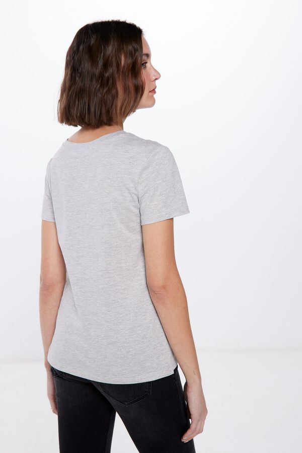 Springfield T-shirt Gr&aacute;fica Lantejoulas verde