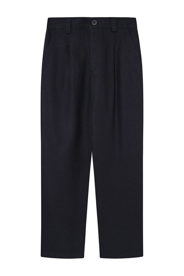 Springfield Pantal&oacute;n Chino Lino negro
