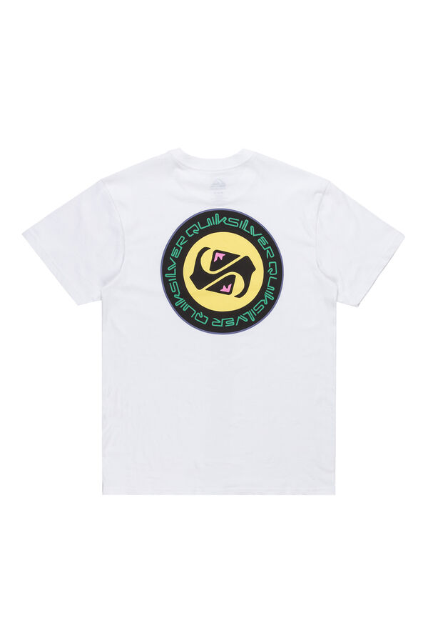 Quiksilver  Camiseta masculina de manga curta branco