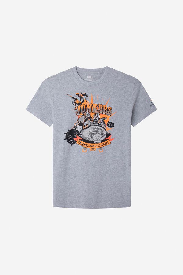 Springfield Camiseta Overwatch gris medio