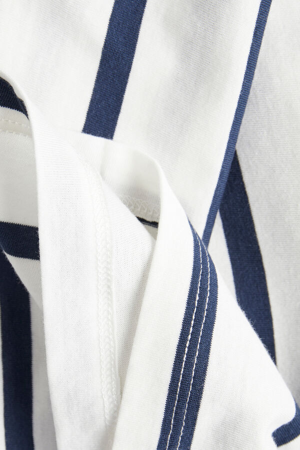 Jack & Jones Camiseta algod&oacute;n de rayas beige